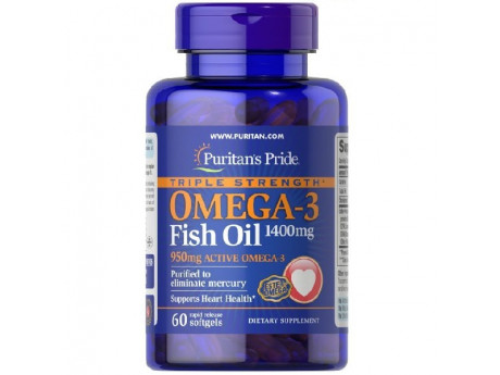 Omega-3 Fish Oil 1360 мг One Per Day (60 капсул)