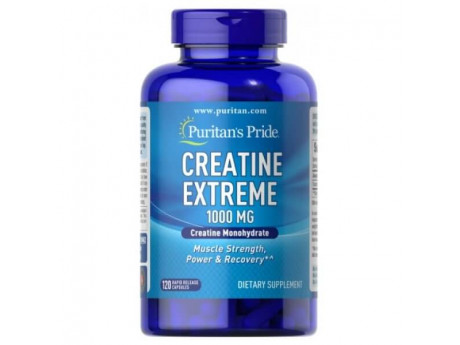Creatine Extreme 1000 мг Puritan's Pride (120 капсул)