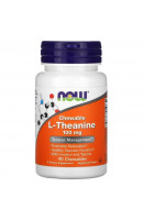 L-Theanine 100 мг NOW (90 жувальних таблеток)