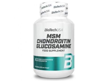 MSM Chondroitin Glucosamine BioTech USA (60 таблеток)