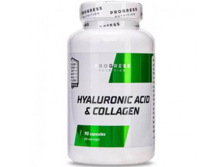 Hyaluronic Acid & Collagen Progress Nutrition (90 капсул)