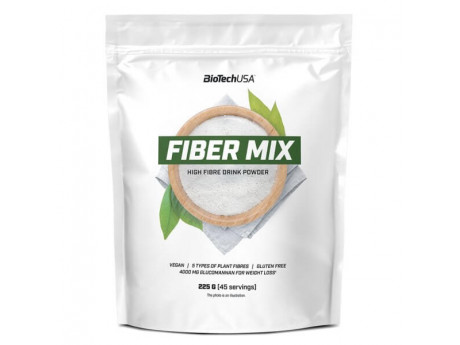 Fiber Mix Drink Powder Biotech USA (225 грамм)