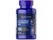 Double Strength Glucosamine, Chondroitin & MSM (60 капсул)