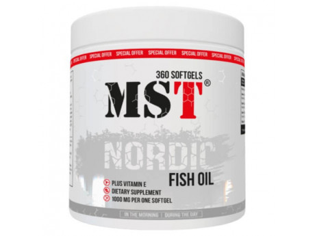 Nordic Fish Oil MST (360 капсул)