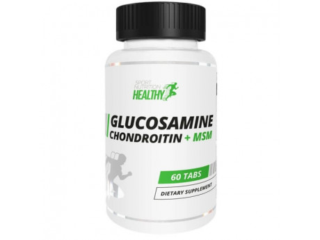 Healthy Glucosamine Chondroitin MSM MST (60 таблеток)
