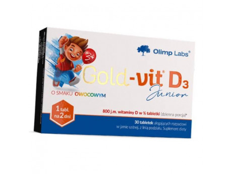 Gold Vit D3 Junior Olimp (30 таблеток)