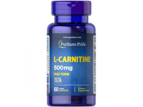 L-Carnitine 500 мг Puritan's Pride (60 капсул)