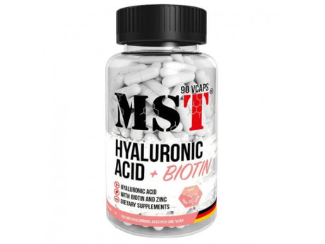 Hyaluronic Acid 150 мг + Biotin + Zink MST (90 вег капсул)