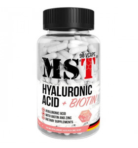 Hyaluronic Acid 150 мг + Biotin + Zink MST (90 вег капсул)