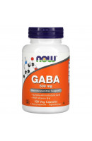 GABA 500 mg NOW Foods (100 вег капсул)