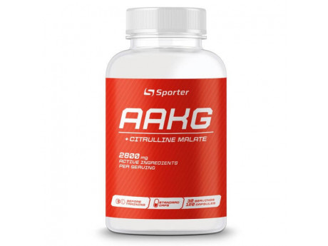AAKG + Citrulline Malate Sporter (120 капсул)