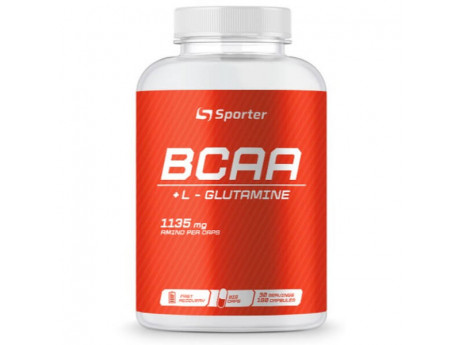 BCAA + L-Glutamine Sporter (180 капсул)