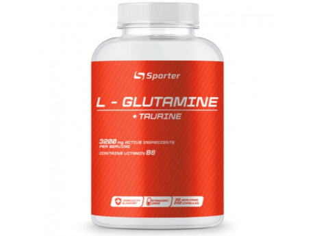 L-Glutamine + Taurine Sporter (240 капсул)