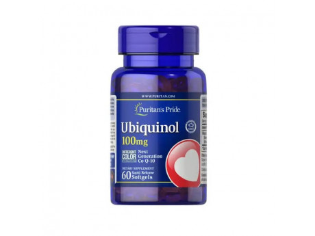 Ubiquinol 100 мг Puritan's Pride (60 капсул)