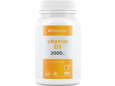 Vitamin D3 2000 ME Sporter (90 капсул)