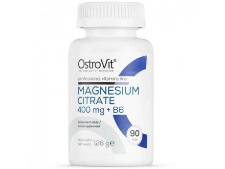 Magnesium Citrate + B6 Ostrovit (90 таблеток)