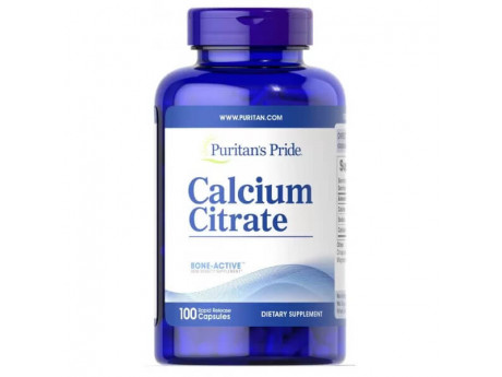 Calcium Citrate 250 мг Puritan's Pride (100 капсул)