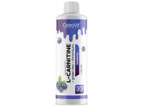 L-Carnitine + Green tea + Chromium liquid Ostrovit (500 мл)