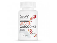 Vitamin D3 8000 + K2 Ostrovit (60 таблеток)