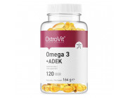 Vitamin OMEGA 3 + ADEK Ostrovit (120 капсул)