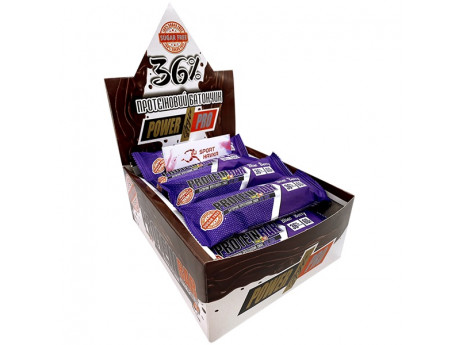 Протеиновый Батончик 36% Голубая Ягода