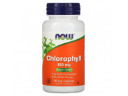 Chlorophyll 100 мг NOW (90 вег капсул)