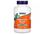 Magnesium Malate 840 мг NOW (180 вег капсул)