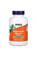 Magnesium Malate 840 мг NOW (180 вег капсул)