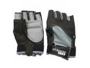 Перчатки для фитнеса Sporter черный/серый