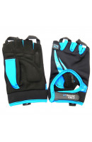 Рукавички для фітнесу Sporter чорний/синій