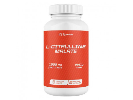 L-Citrulline Malate 1500 мг Sporter (120 капсул)