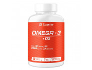 Omega 3 + D3 Sporter (120 капсул)