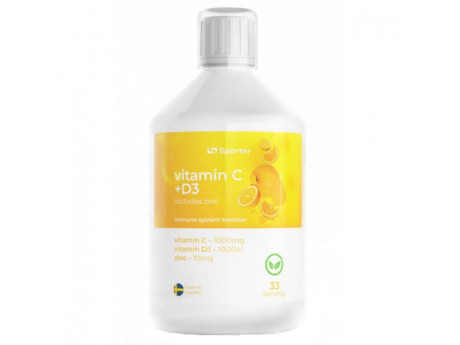 Mega Vitamin C+D3 Sporter (500 мл)