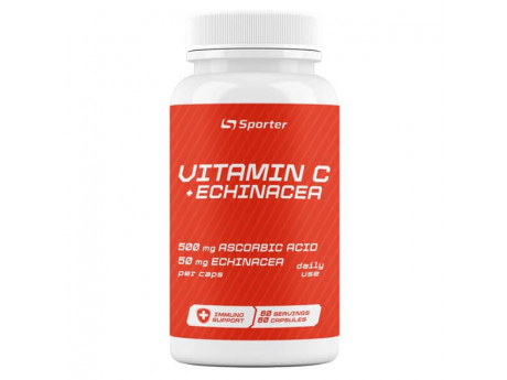 Vitamin C + Echinacea Sporter (60 капсул)