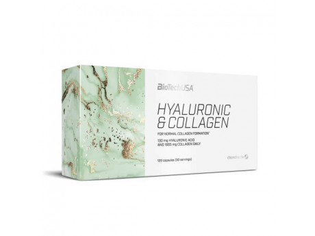 Hyaluronic & Collagen Biotech USA (120 капсул)