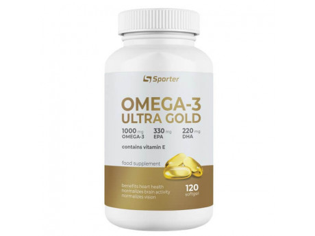 Omega-3 Ultra Gold Sporter (120 капсул)
