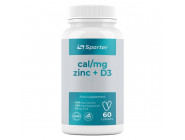 Calcium + Magnesium + Zinc + D3 Sporter (60 таблеток)