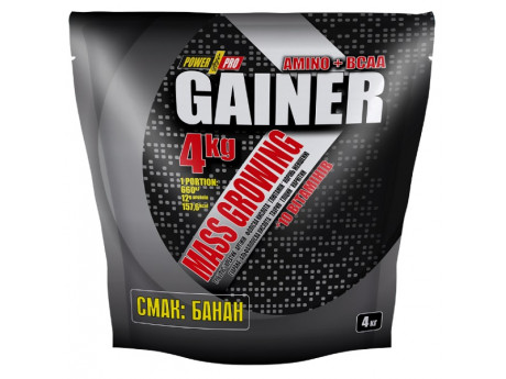 Гейнер POWER PRO Бразильский орех 4кг