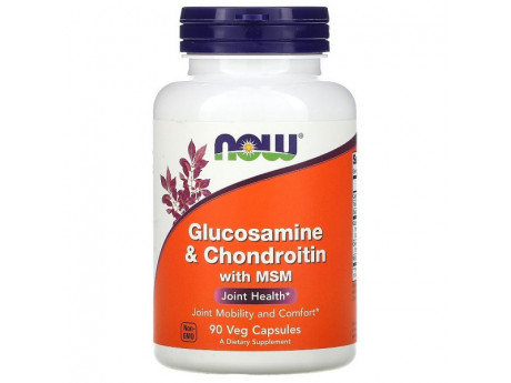 Glucosamine Chondroitin MSM Now Foods (90 капсул)