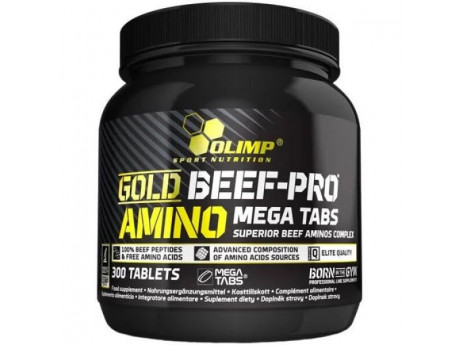Gold Beef-Pro Amino Mega Tabs Olimp (300 таблеток)