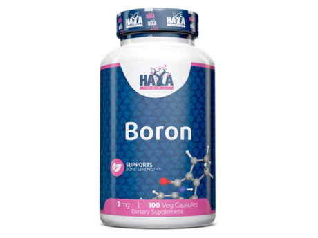 Boron 3 мг Haya Labs (100 вег капсул)