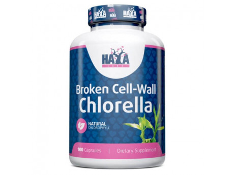 Broken Cell Wall Chlorella 500 мг Haya Labs (100 капсул)