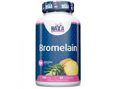 Bromelain 500 мг Haya Labs (60 капсул)