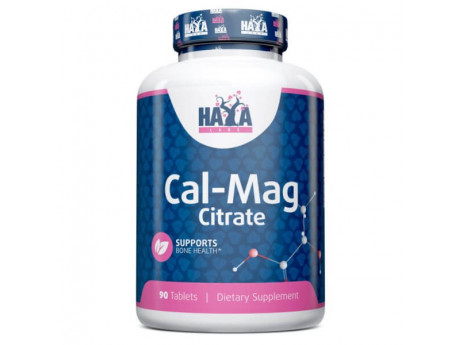 Calcium Magnesium Citrate Haya Labs (90 таблеток)