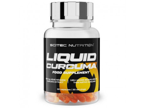 Liquid Curcuma Scitec Nutrition (30 капсул)