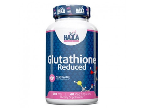 Glutathione 250 мг Haya Labs (60 вег капсул)