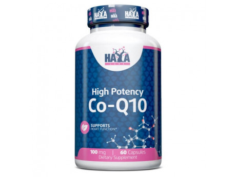 High Potency Co-Q10 100 мг Haya Labs (60 вег капсул)