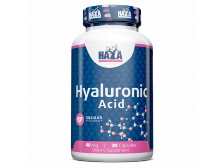 Hyaluronic Acid 40 мг Haya Labs (30 капсул)