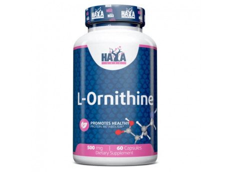 L-Ornithine 500 мг Haya Labs (60 капсул)