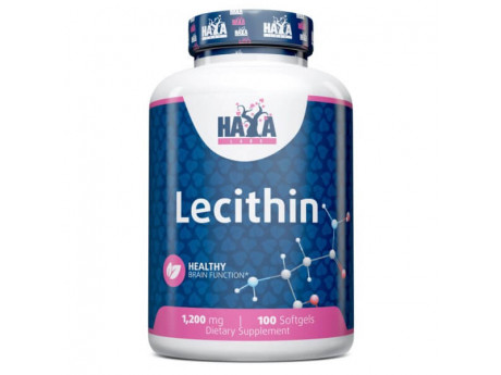 Lecithin 1200 мг Haya Labs (100 капсул)